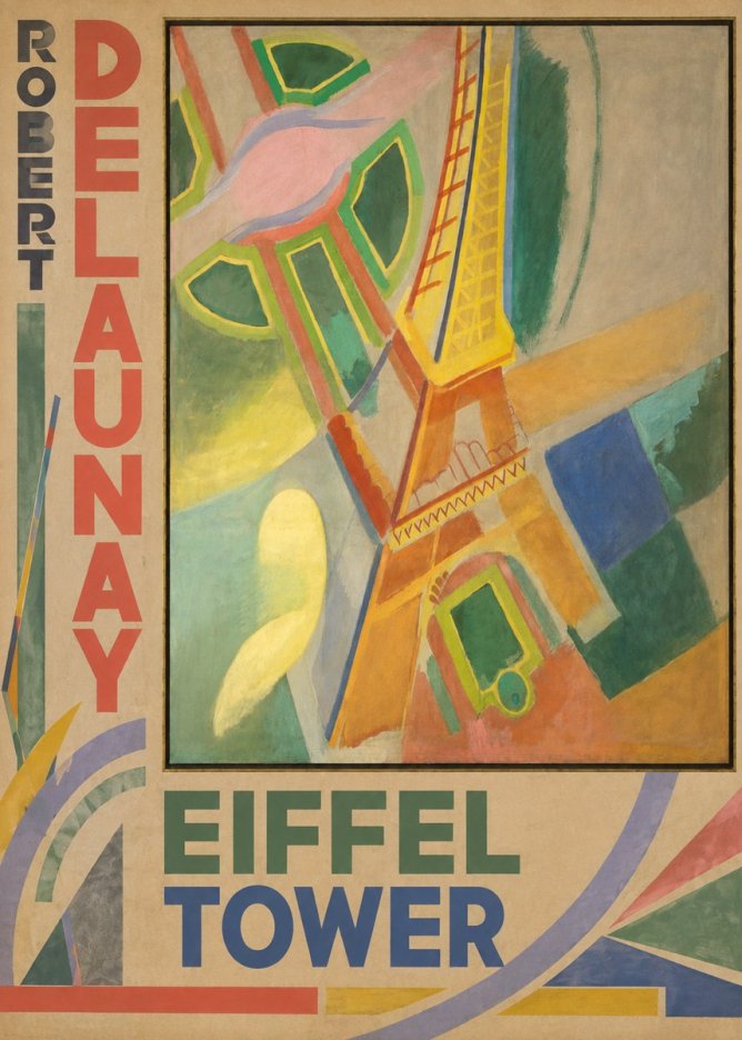 Robert Delaunay Eiffel Tower No4 - Póster