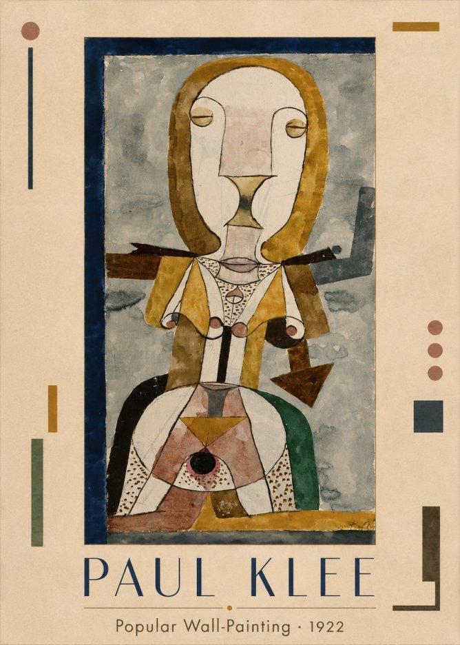 Paul Klee Popular Wall-painting No1 - Póster