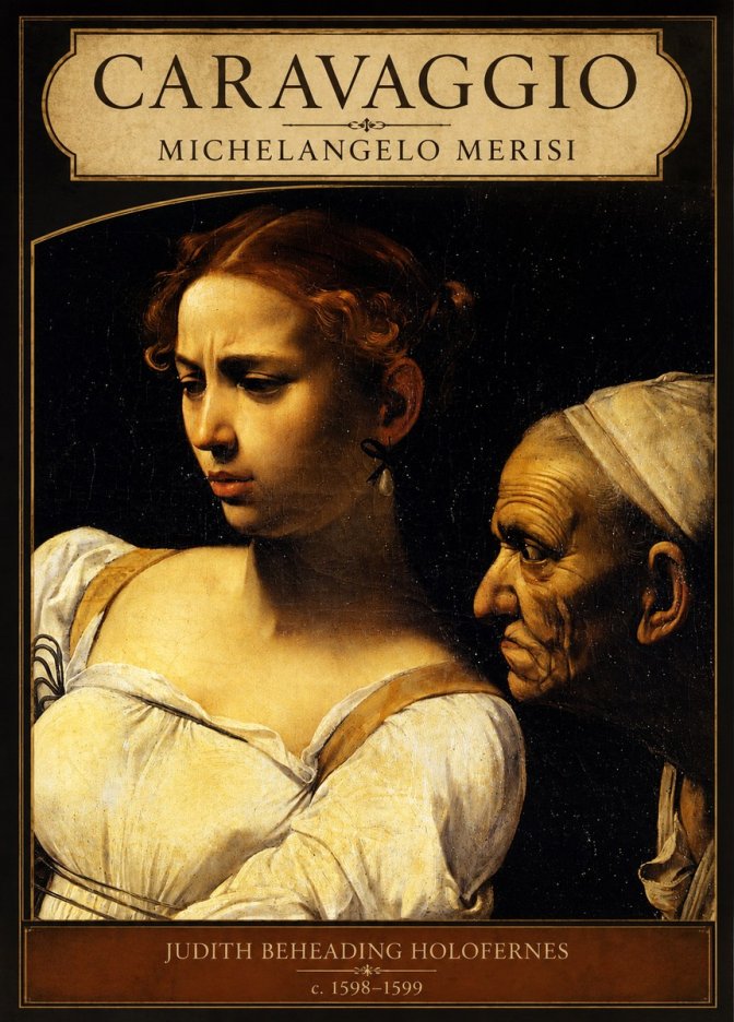 Michelangelo Merisi da Caravaggio Judith Beheading Holofernes I No6 - Póster