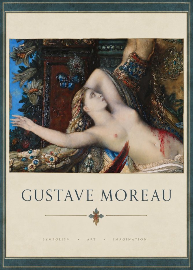 Gustave Moreau Salome I No4 - Póster
