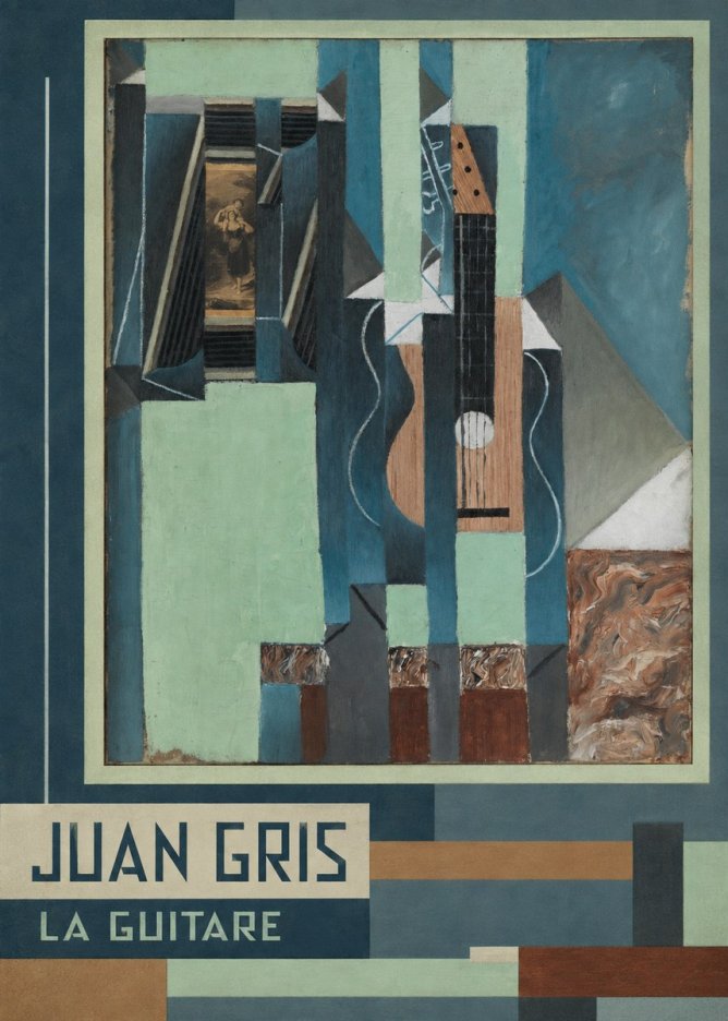 Juan Gris La Guitare No3 - Póster