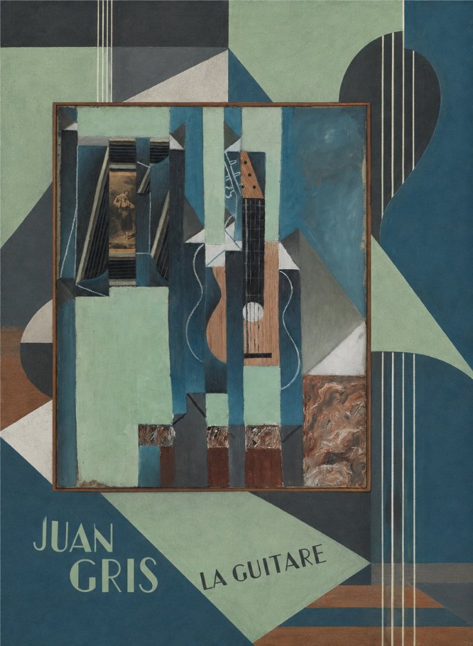 Juan Gris La Guitare No6 - Póster