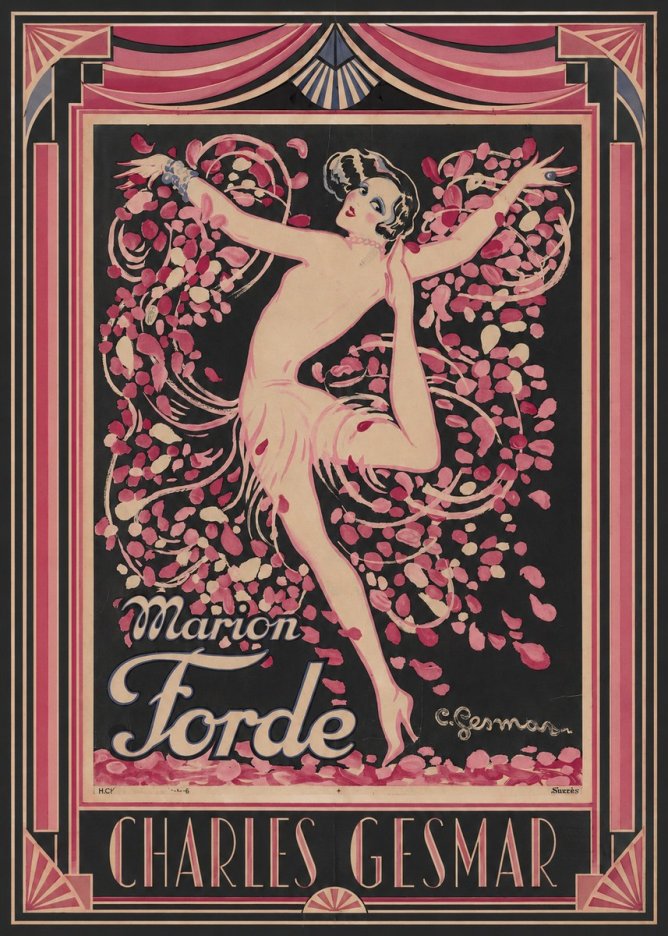 Charles Gesmar Marion Forde I No4 - Póster