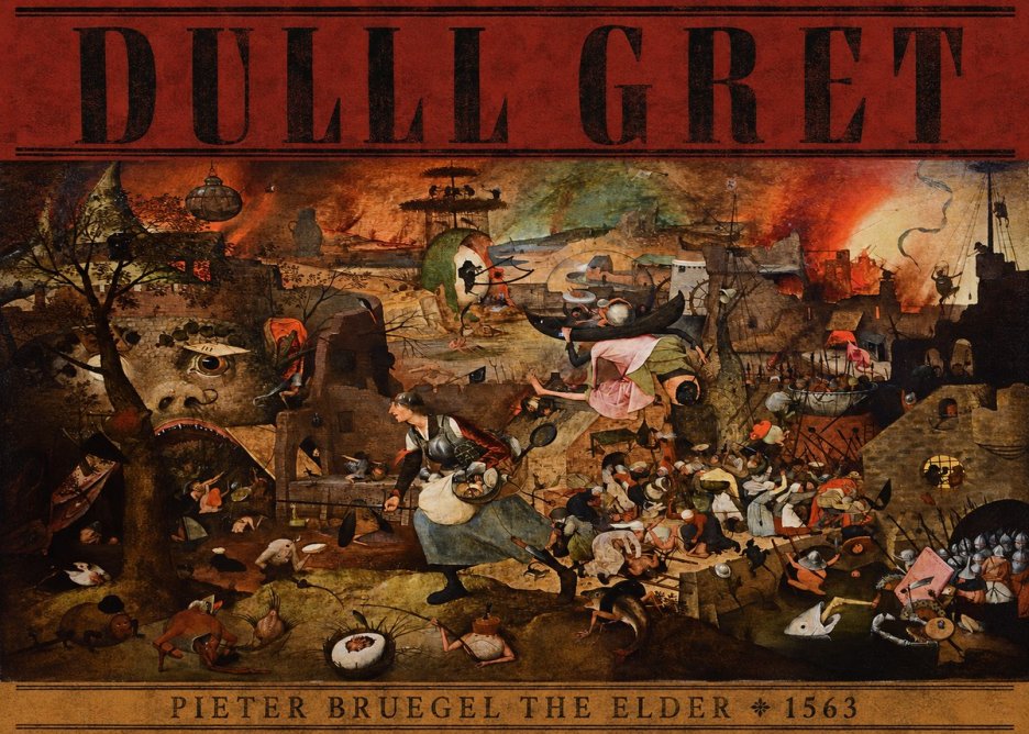 Pieter Bruegel Dull Gret I No4 - Póster