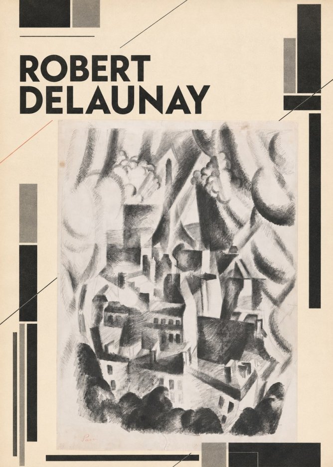 Robert Delaunay Vue Sur La Ville No5 - Póster