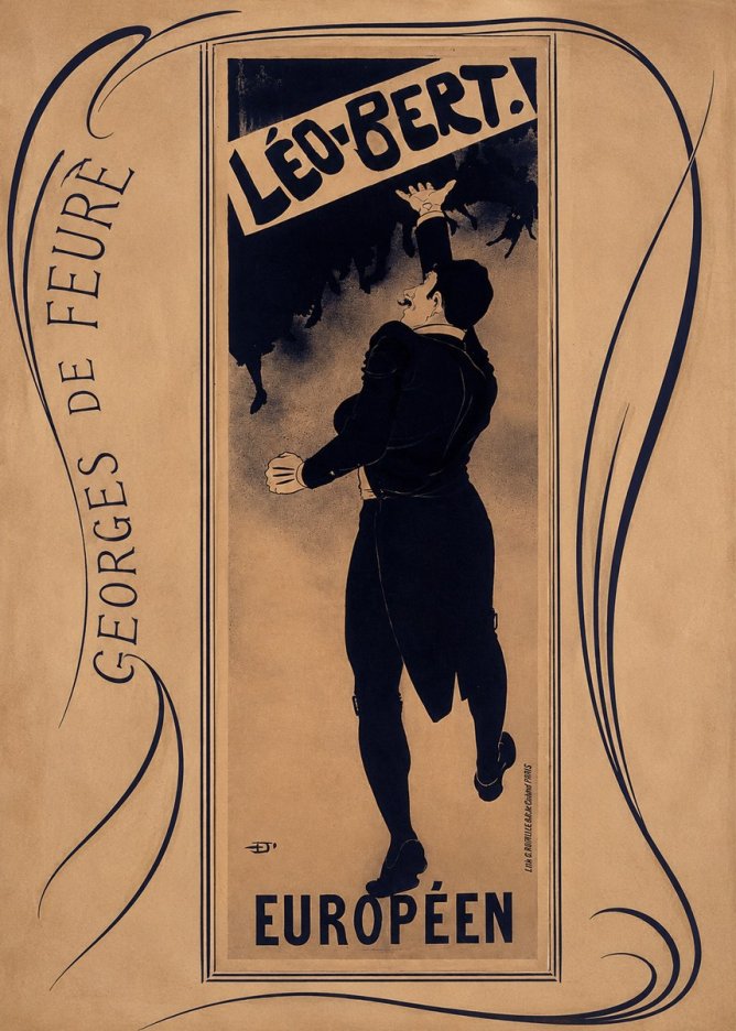 Georges de Feure Léo-bert! I No3 - Póster