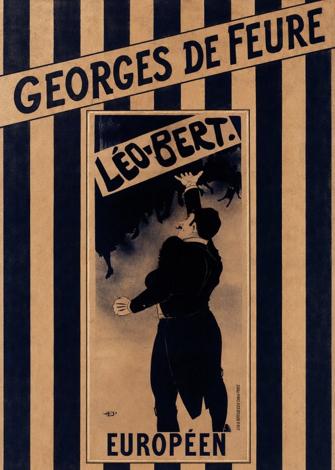 Georges de Feure Léo-bert! I No5 - Póster