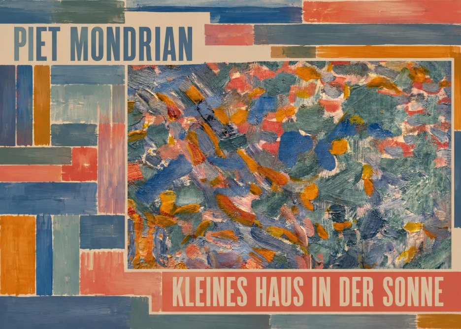 Piet Mondrian Kleines Haus in Der Sonne I No4 - Póster