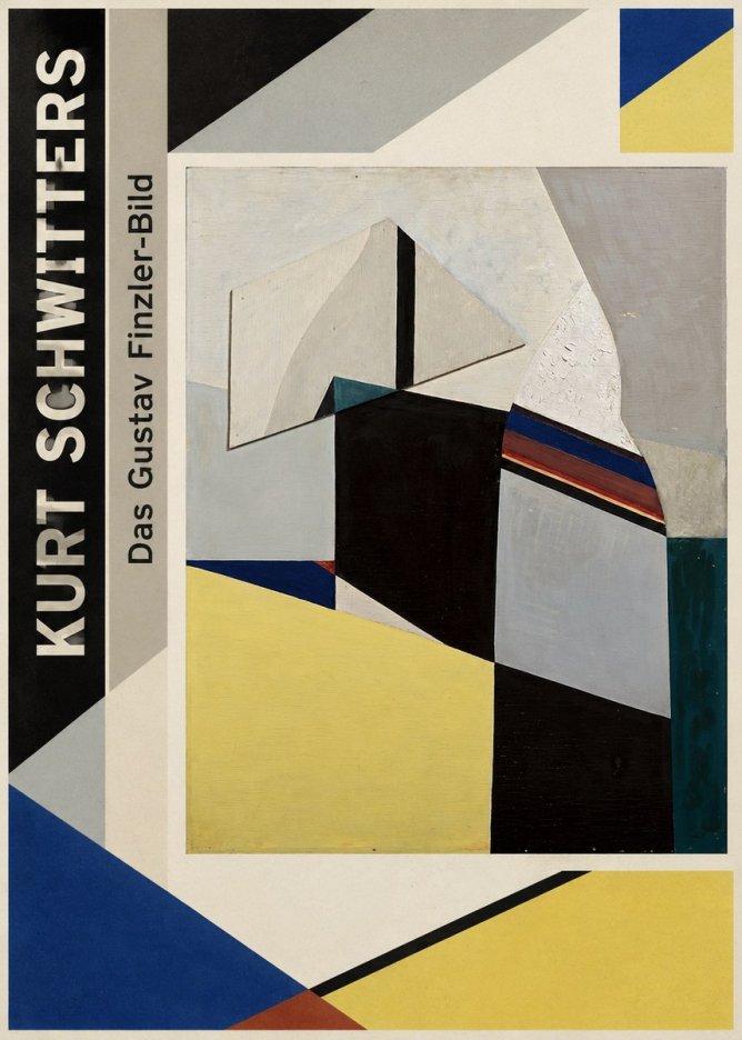 Kurt Schwitters Das Gustav Finzler-bild No2 - Póster