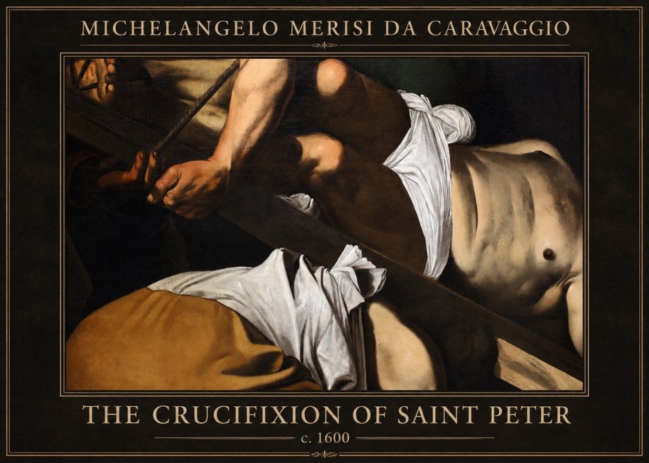 Michelangelo Merisi da Caravaggio The Crucifixion of Saint Peter I No1 - Póster