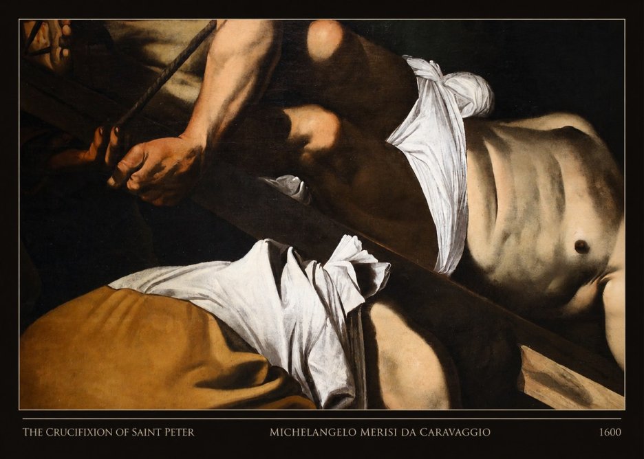 Michelangelo Merisi da Caravaggio The Crucifixion of Saint Peter I No4 - Póster