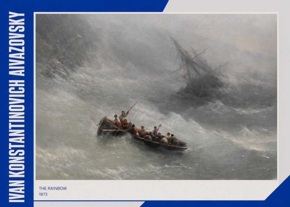 Ivan Konstantinovich Aivazovsky The Rainbow No2 - Póster