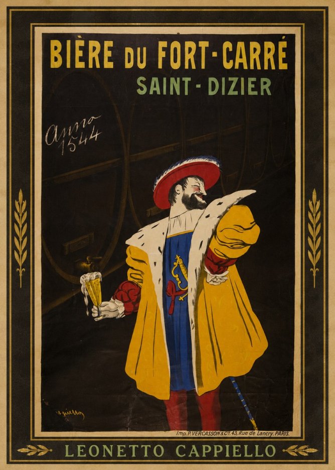 Leonetto Cappiello Bière Du Fort-carré Saint-dizier No1 - Póster