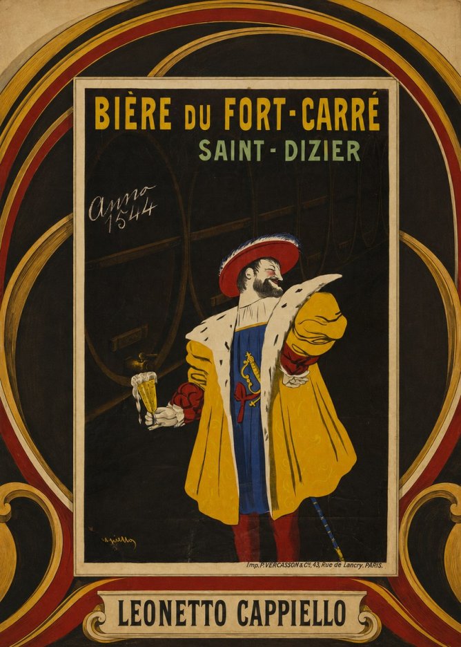 Leonetto Cappiello Bière Du Fort-carré Saint-dizier No3 - Póster