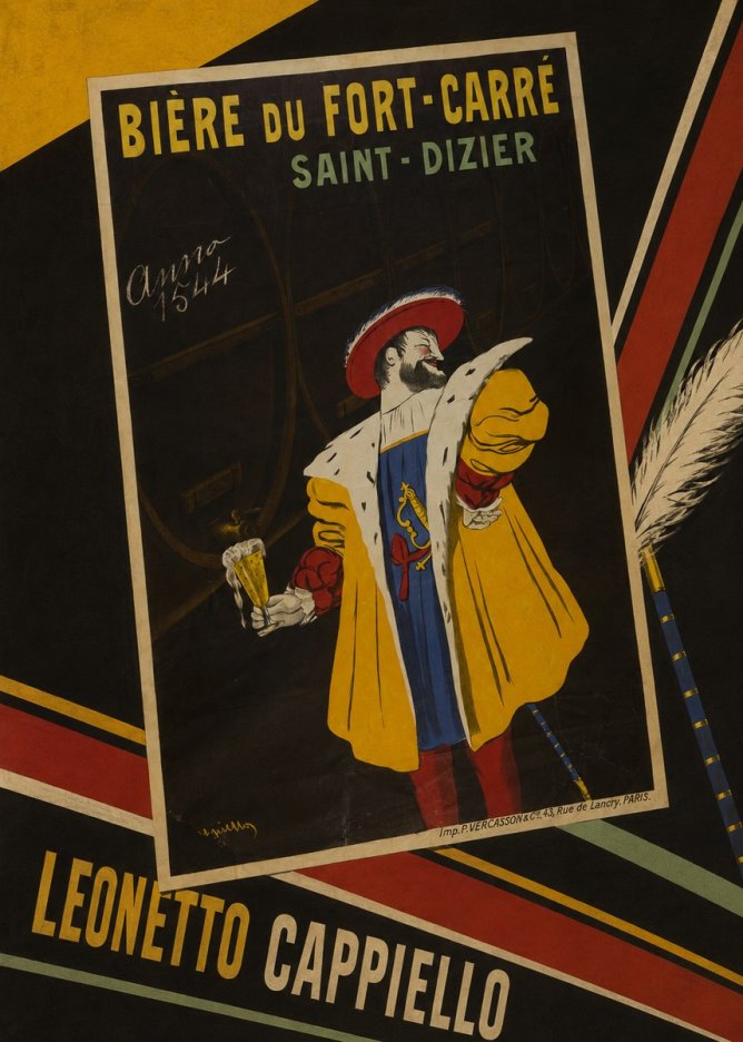 Leonetto Cappiello Bière Du Fort-carré Saint-dizier No4 - Póster