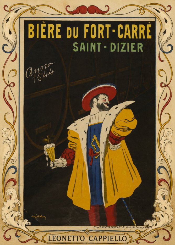 Leonetto Cappiello Bière Du Fort-carré Saint-dizier No5 - Póster