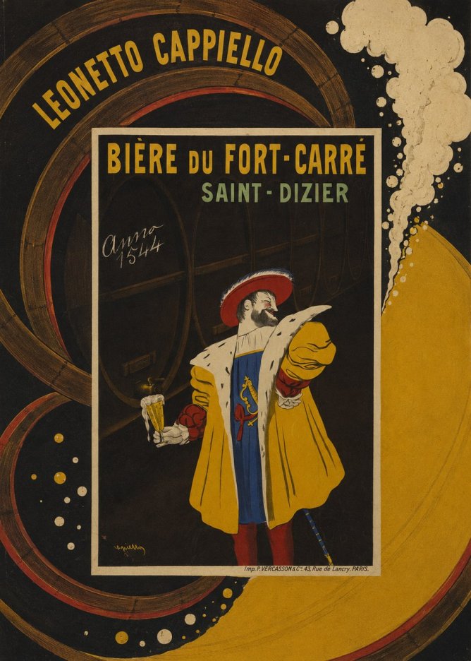 Leonetto Cappiello Bière Du Fort-carré Saint-dizier No6 - Póster