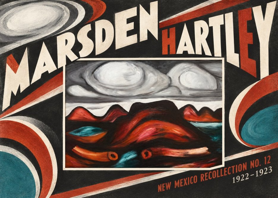 Marsden Hartley New Mexico Recollection No. 12 No5 - Póster