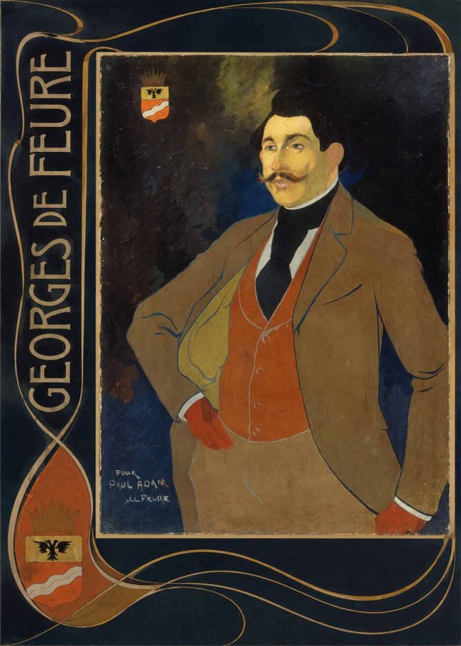 Georges de Feure Portrait De Paul Adam No5 - Póster