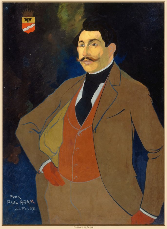 Georges de Feure Portrait De Paul Adam No6 - Póster