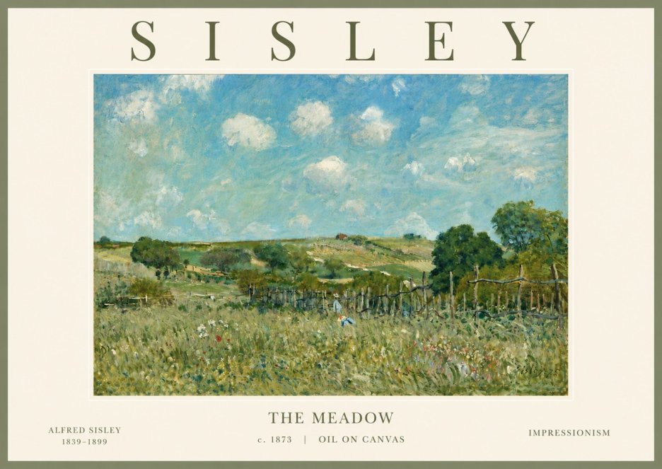 Sisley The Meadow No5 - Póster