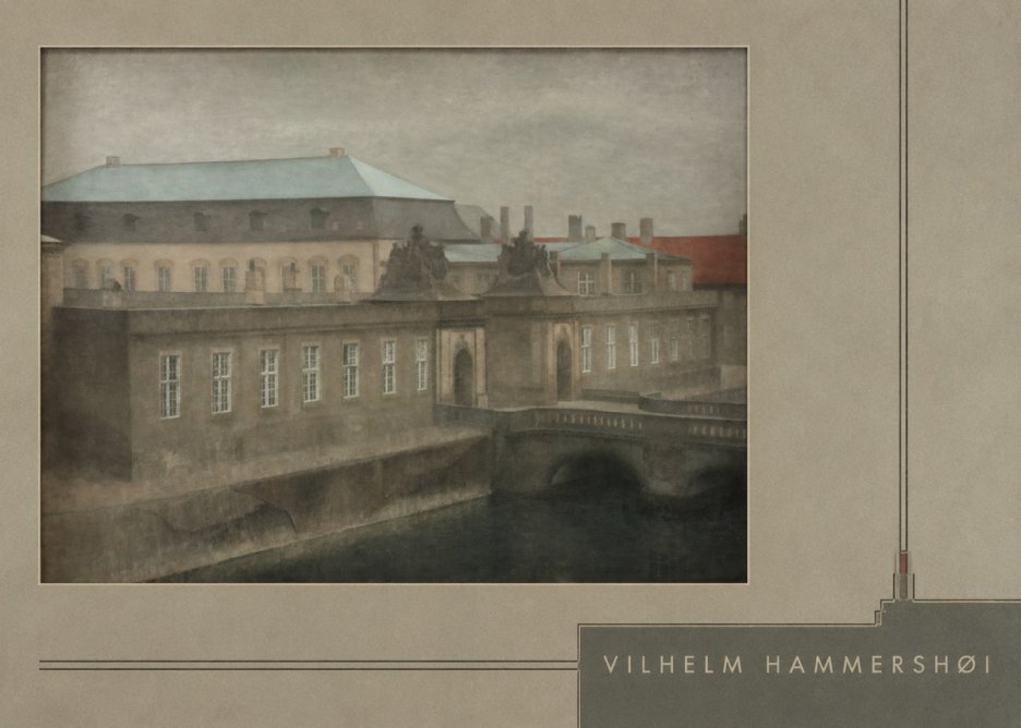 Vilhelm Hammershøi The Old Christiansborg, Late Autumn No4 - Póster