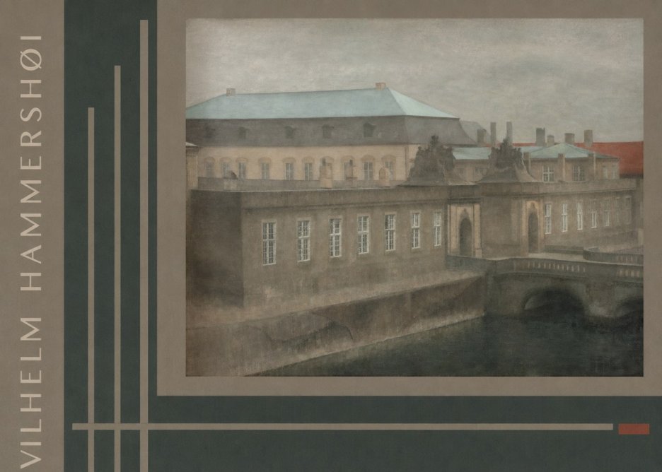 Vilhelm Hammershøi The Old Christiansborg, Late Autumn No5 - Póster