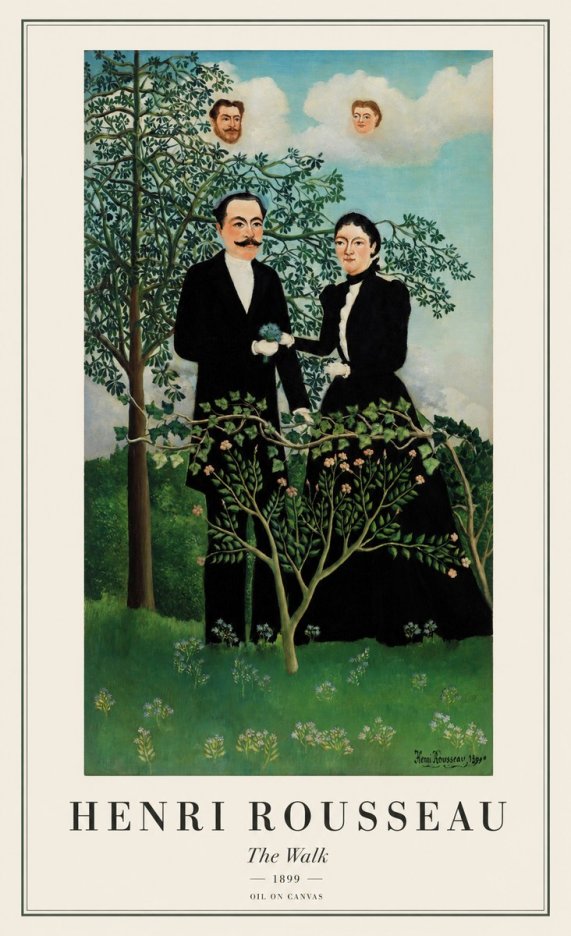 Rousseau The Walk No1 - Póster