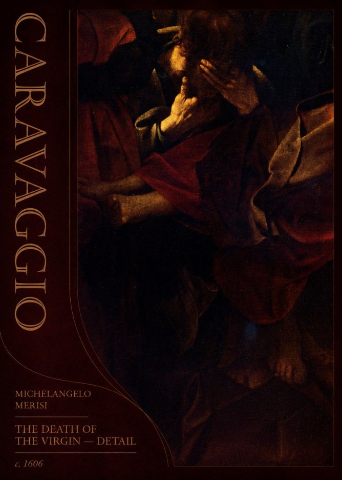 Michelangelo Merisi da Caravaggio The Death of the Virgin – Detail No2 - Póster