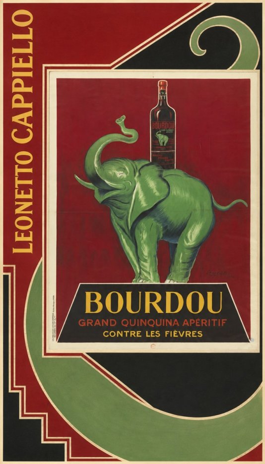 Leonetto Cappiello Bourdou No2 - Póster