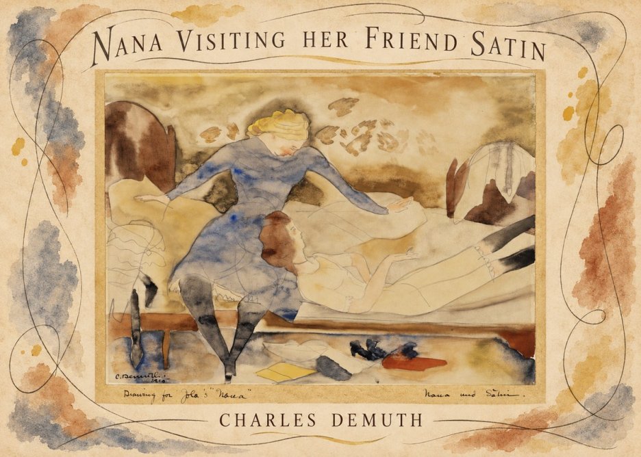 Charles Demuth Nana Visiting Her Friend Satin No4 - Póster