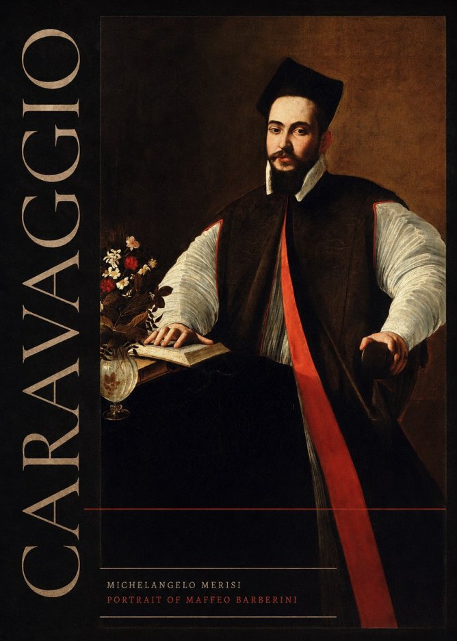 Michelangelo Merisi da Caravaggio Portrait of Maffeo Barberini No3 - Póster