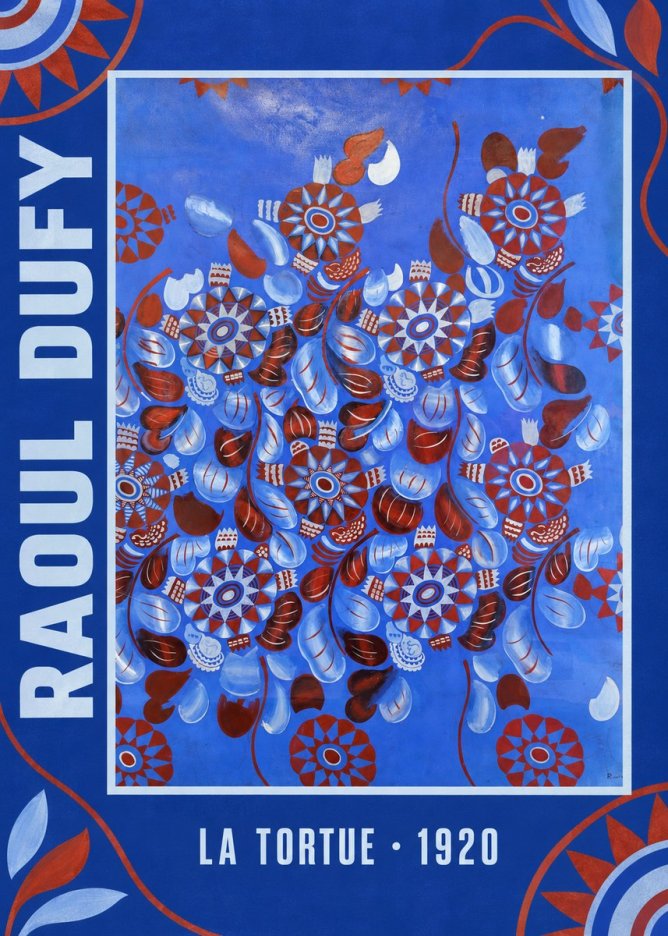 Raoul Dufy La Tortue No5 - Póster