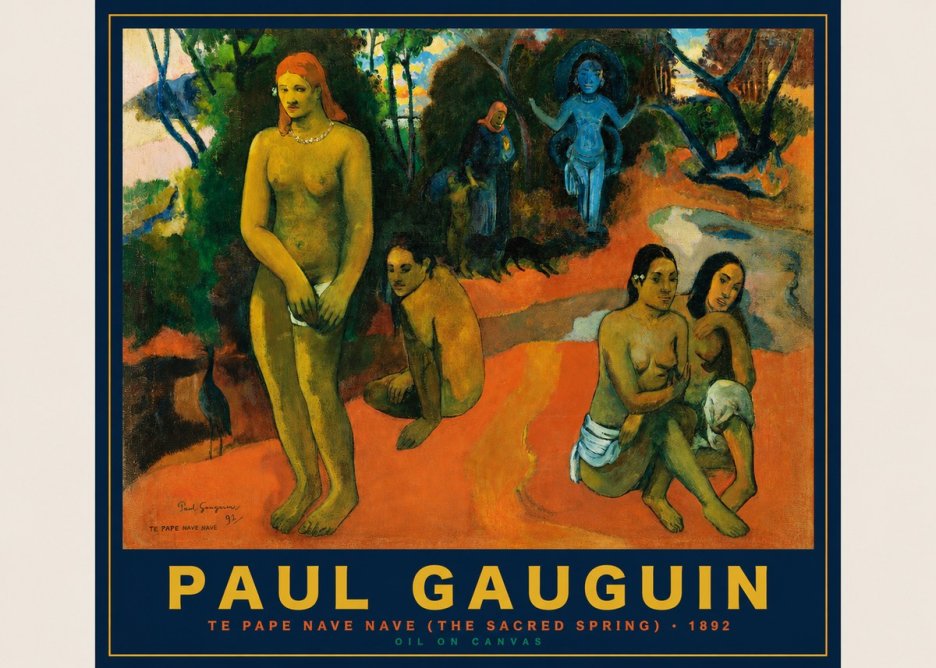 Paul Gauguin Te Pape Nave Nave (the Sacred Spring) No2 - Póster