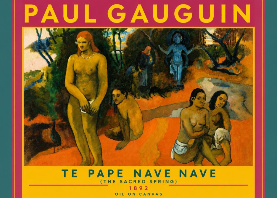 Paul Gauguin Te Pape Nave Nave (the Sacred Spring) No6 - Póster