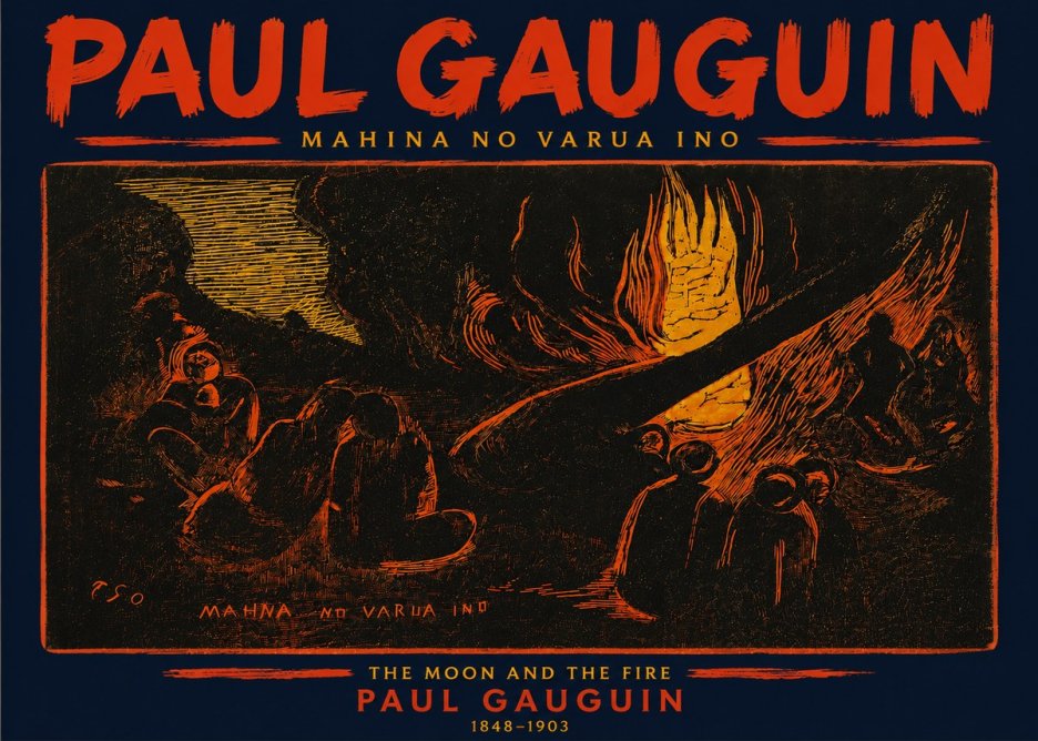 Paul Gauguin Mahina No Varua Ino No4 - Póster