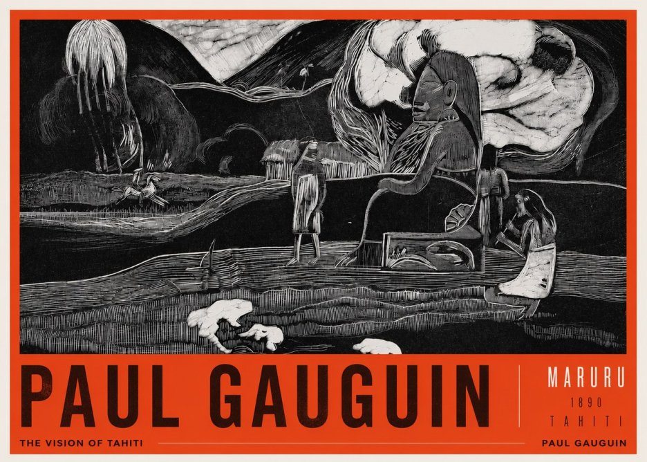Paul Gauguin Maruru No2 - Póster
