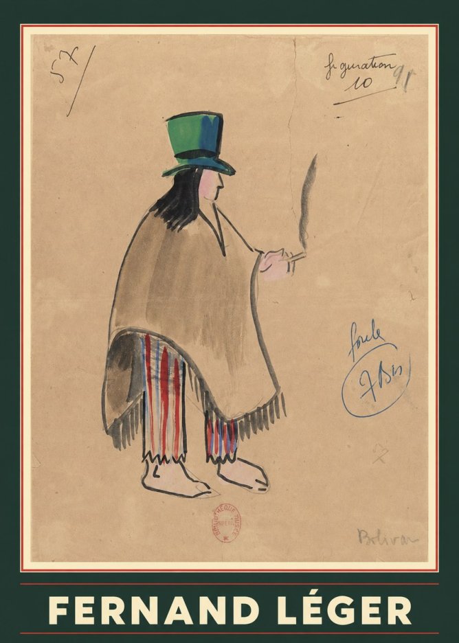 Fernand Léger Bolivar I No1 - Póster