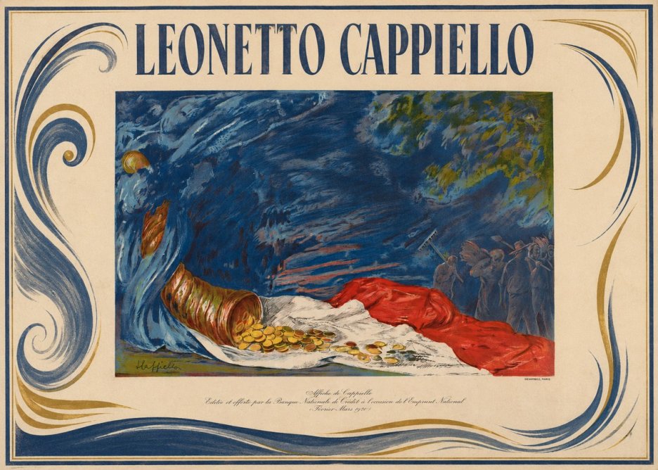 Leonetto Cappiello Emprunt National No1 - Póster