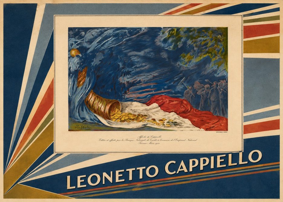 Leonetto Cappiello Emprunt National No3 - Póster