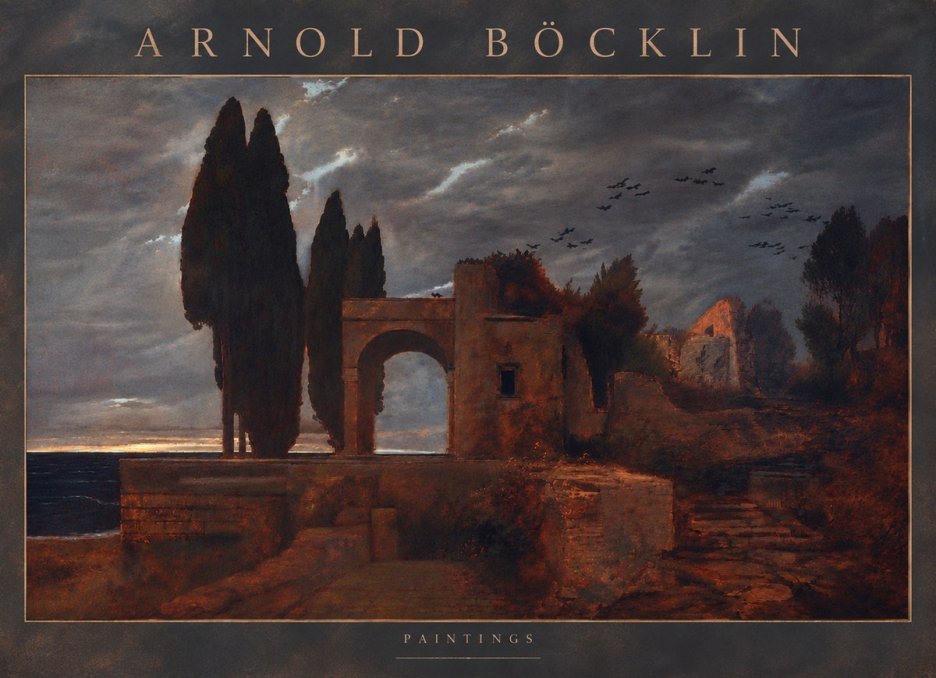 Arnold Böcklin Villa by the Sea I No6 - Póster