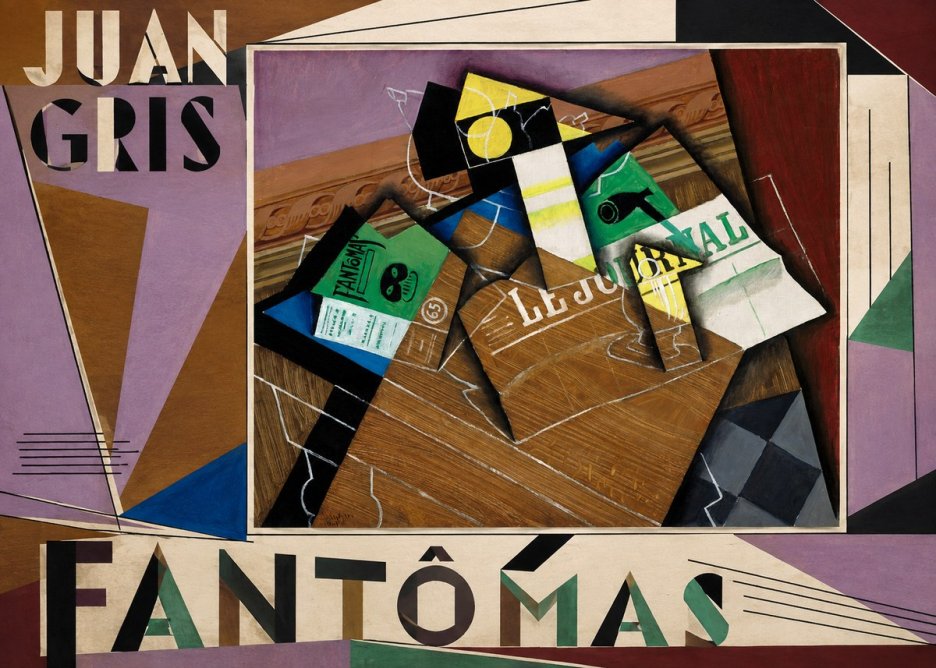 Juan Gris Fantômas I No2 - Póster