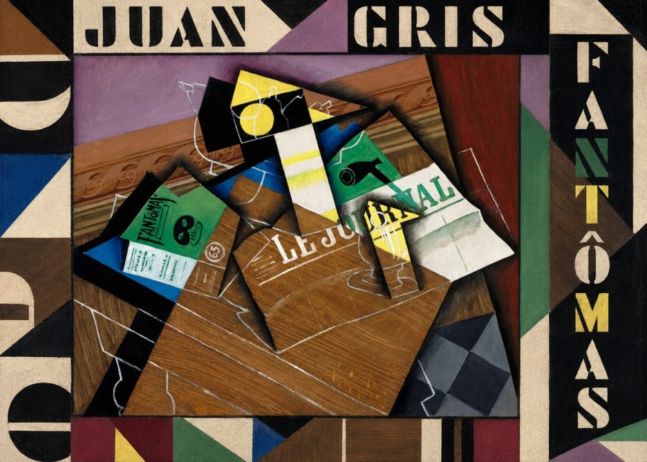 Juan Gris Fantômas I No5 - Póster