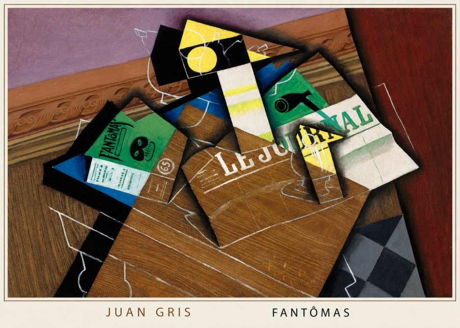 Juan Gris Fantômas I No6 - Póster