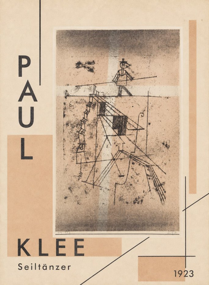 Paul Klee Seiltänzer II No2 - Póster