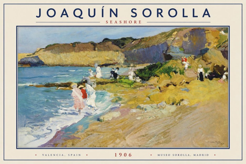 Sorolla Seashore No3 - Póster