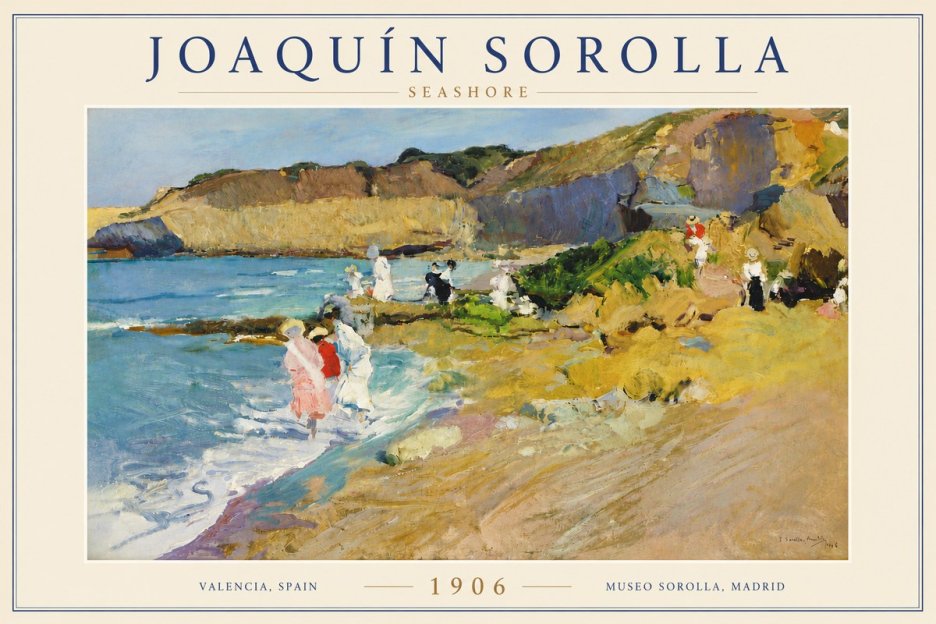 Sorolla Seashore No5 - Póster