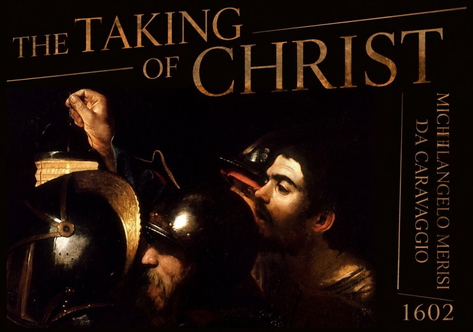 Michelangelo Merisi da Caravaggio The Taking of Christ I No5 - Póster