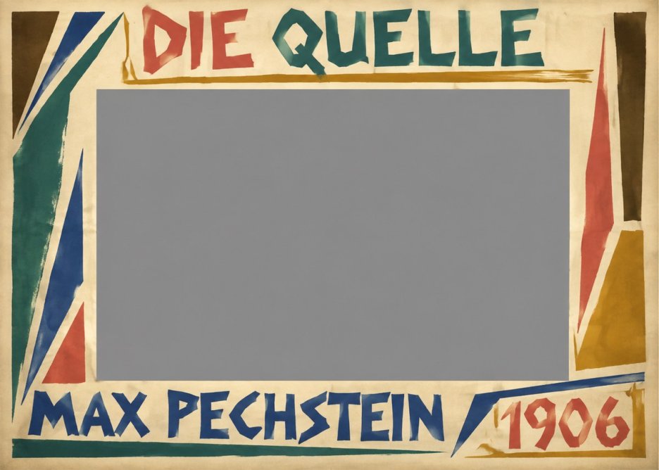 Max Pechstein Die Quelle No1 - Póster