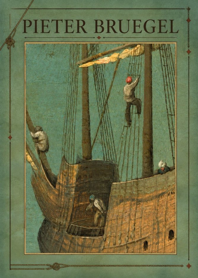 Pieter Bruegel The Ship No1 - Póster